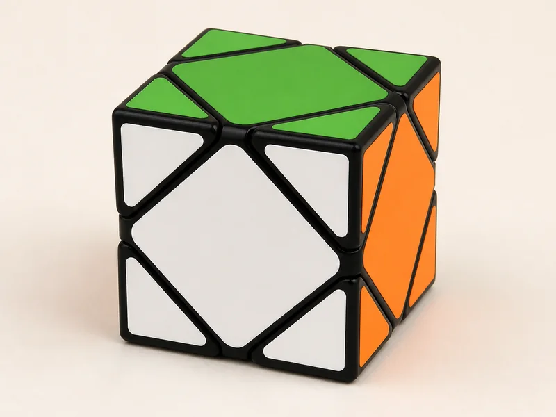 Skewb במצב פתור